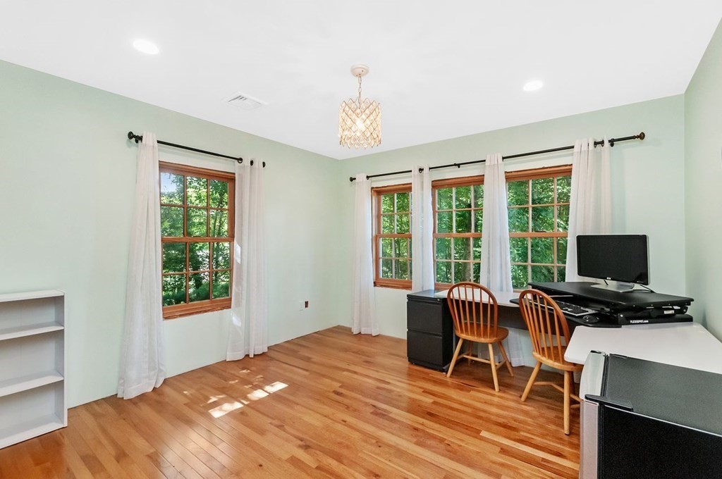 16 Vesta Road Natick, MA 01760 - Photo 22 of 36 a workspace with wooden floor and a window