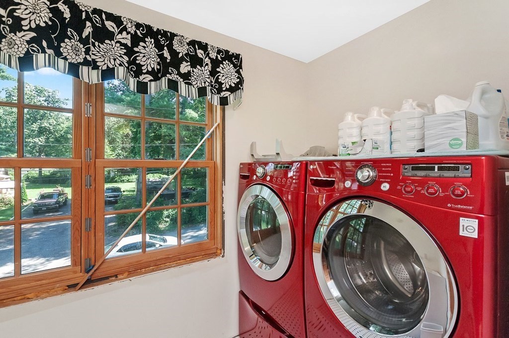 16 Vesta Road Natick, MA 01760 - Photo 28 of 36 a view of a room with washer and dryer