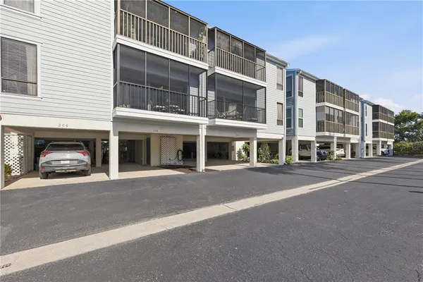 a building with view of a building