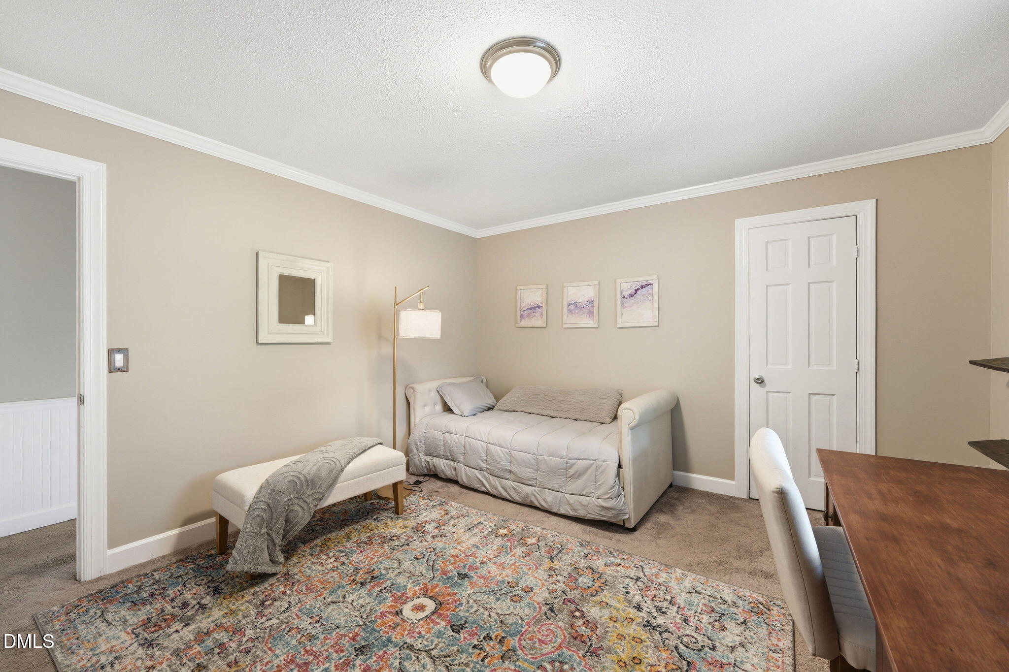 3200 Mill Creek Road Efland, NC 27243 - Photo 36 of 44 a bedroom with a bed and a couch