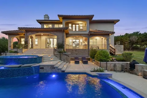 a view of a house with sitting area
