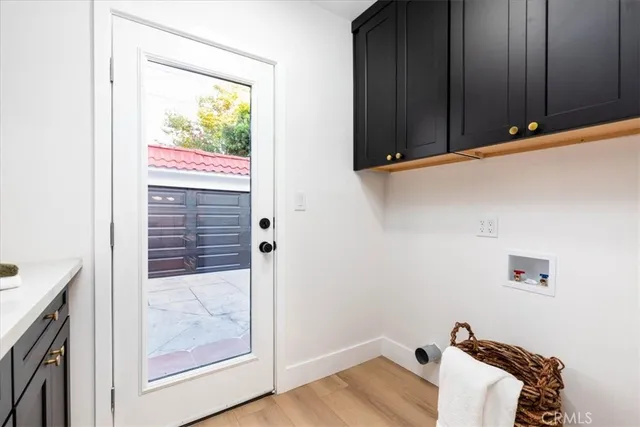 a room with storage and utility