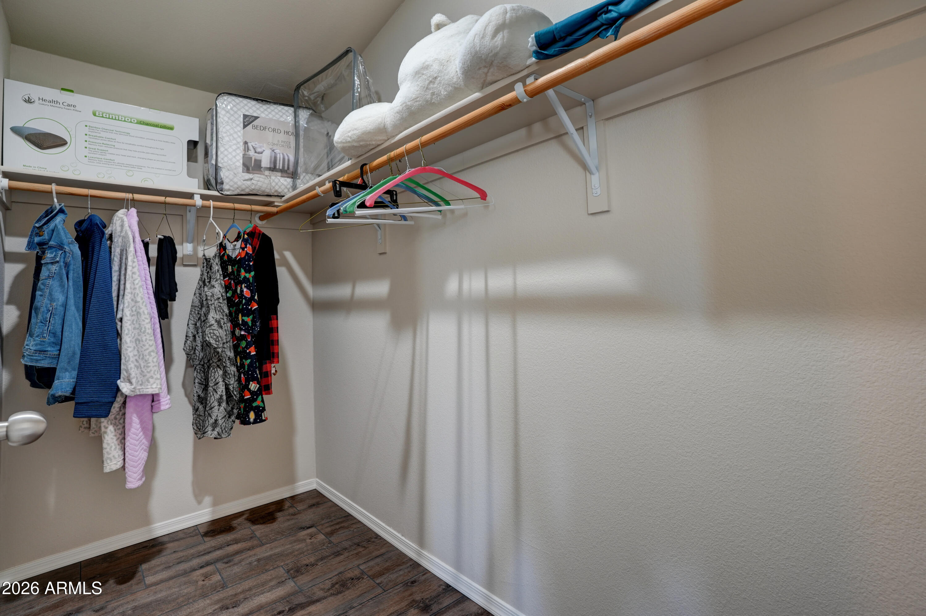 1159 Wheeler Road Camp Verde, AZ 86322 - Photo 12 of 13 a view of walk in closet with clothes and shoes