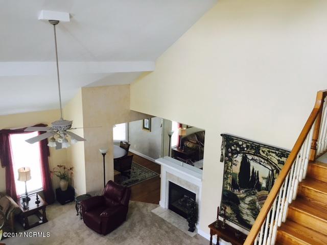 408 Northwood Road Washington, NC 27889 - Photo 21 of 35 Looking Down into Family Room