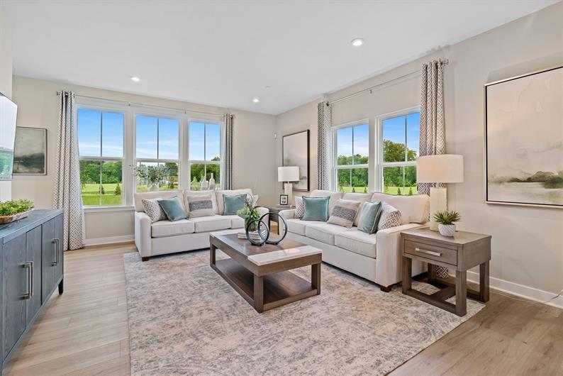 8020 Chief Way Mars, PA 16046 - Photo 7 of 18 a living room with furniture and a large window