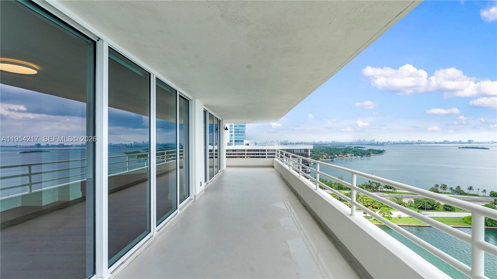 555 Northeast 34th Street, Unit 2201 Miami, FL 33137 - Photo 28 of 46 a view of balcony with city view