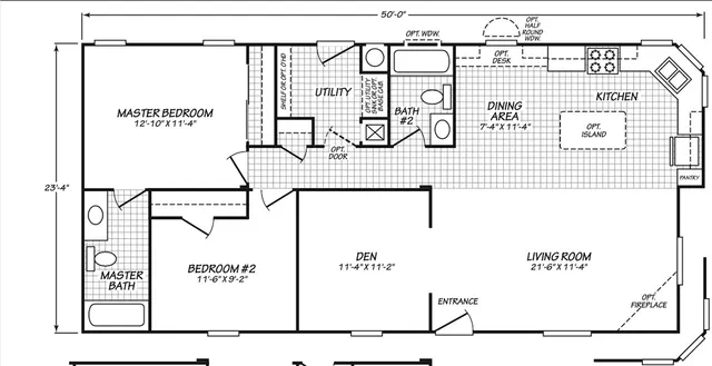 a view of a wooden floor with a white fence