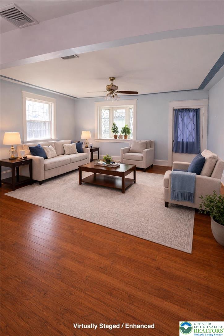 935 Easton Road Hellertown, PA 18055 - Photo 7 of 29 a living room with furniture and wooden floor