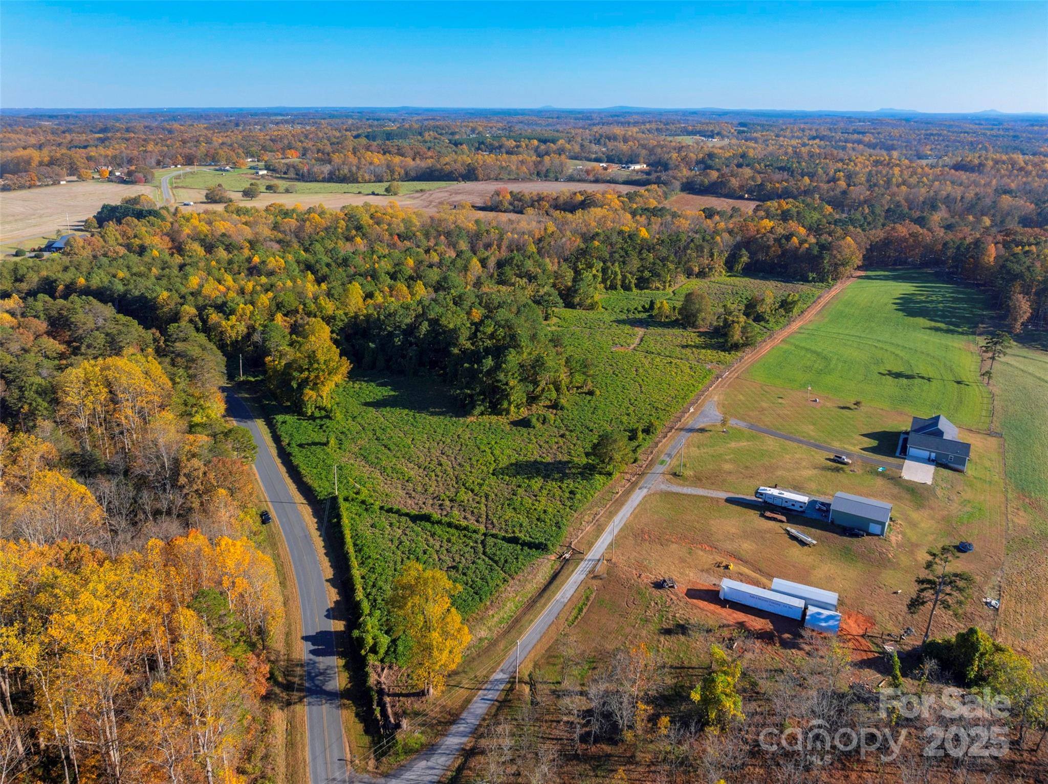 an aerial view of a city with lots of residential buildings