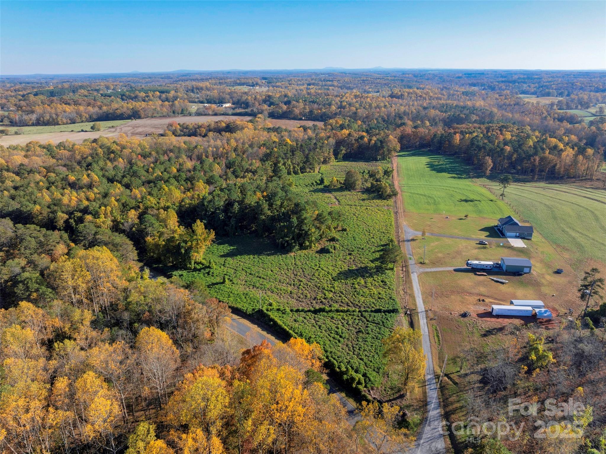 0 Bud Davis Road, Unit 6 Vale, NC 28168 - Photo 6 of 30 an aerial view of a house with a yard