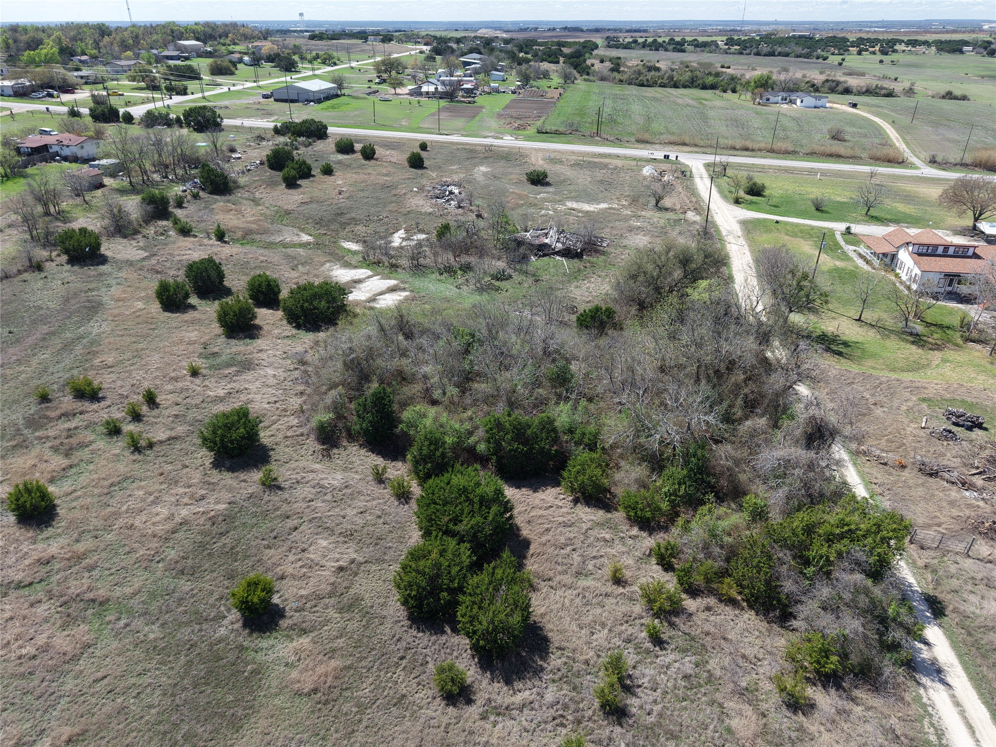 6380 Fm 1105 Road Georgetown, TX 78626 - Photo 3 of 3 an aerial view of house with a yard