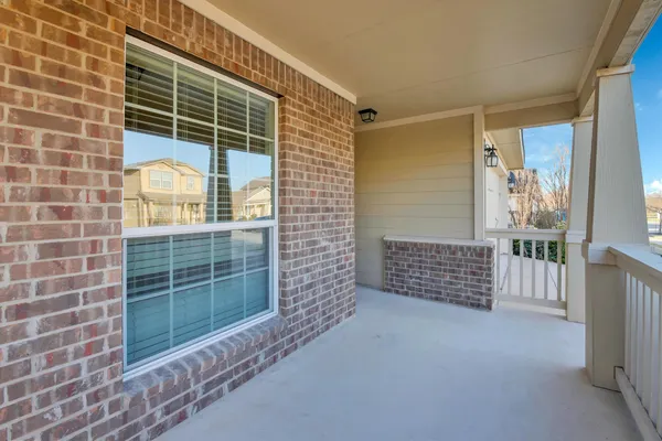 a view of front door