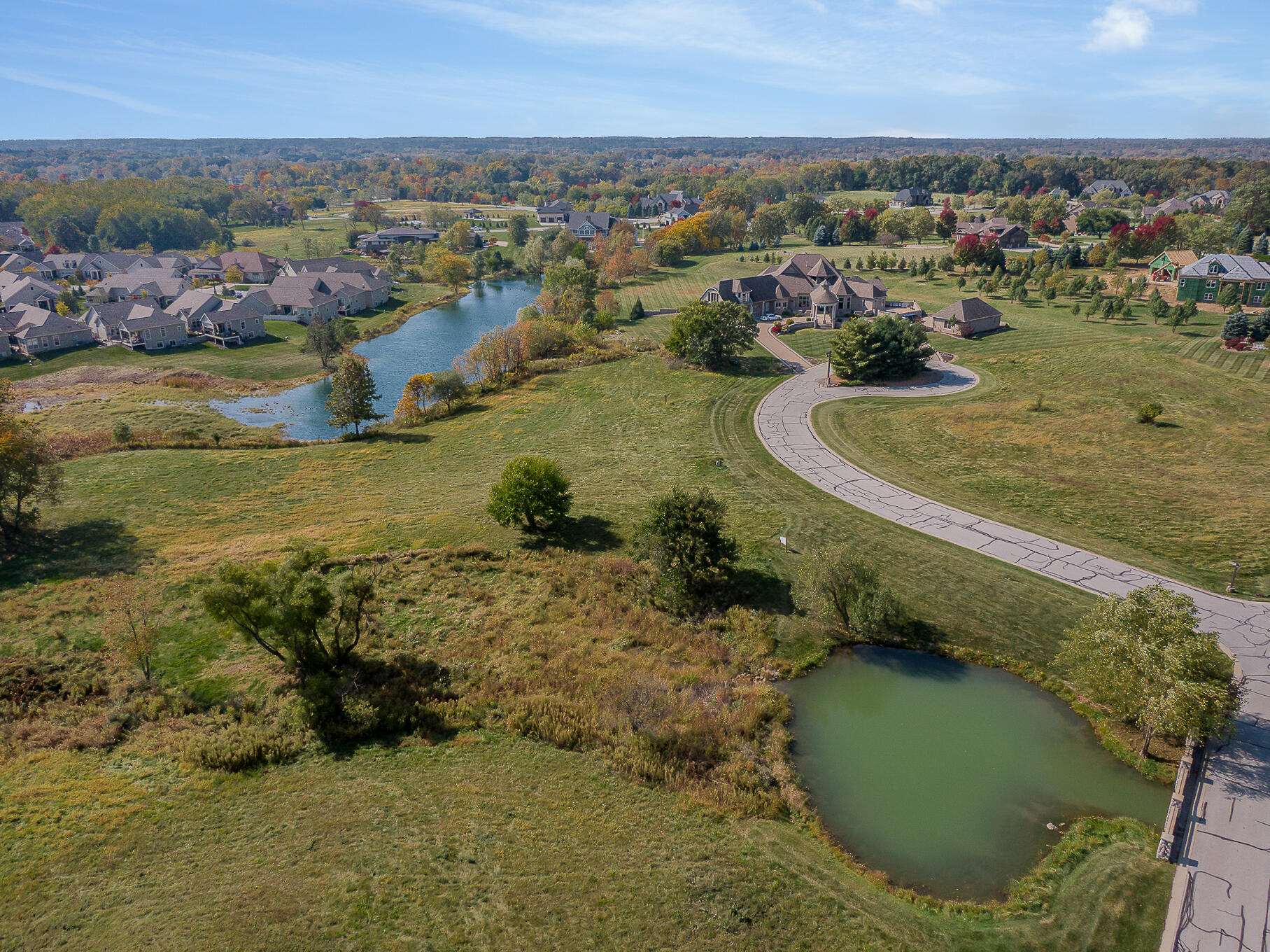 2955 Spring Rain Court Valparaiso, IN 46385 - Photo 2 of 4 an aerial view of a house with a yard