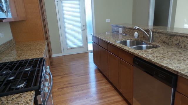 1244 West Monroe Street, Unit 1 Chicago, IL 60607 - Photo 14 of 25 a kitchen with sink and cabinets