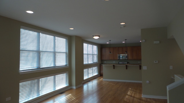 1244 West Monroe Street, Unit 1 Chicago, IL 60607 - Photo 17 of 25 a view of a kitchen with a sink and a window