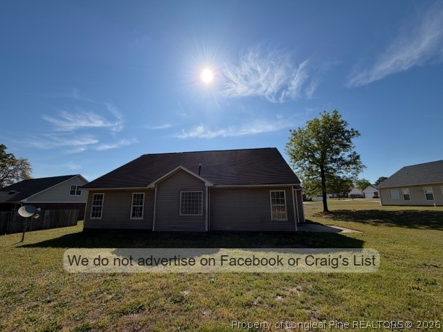 132 Congaree Drive Raeford, NC 28376 - Photo 13 of 13 a front view of a house with a yard