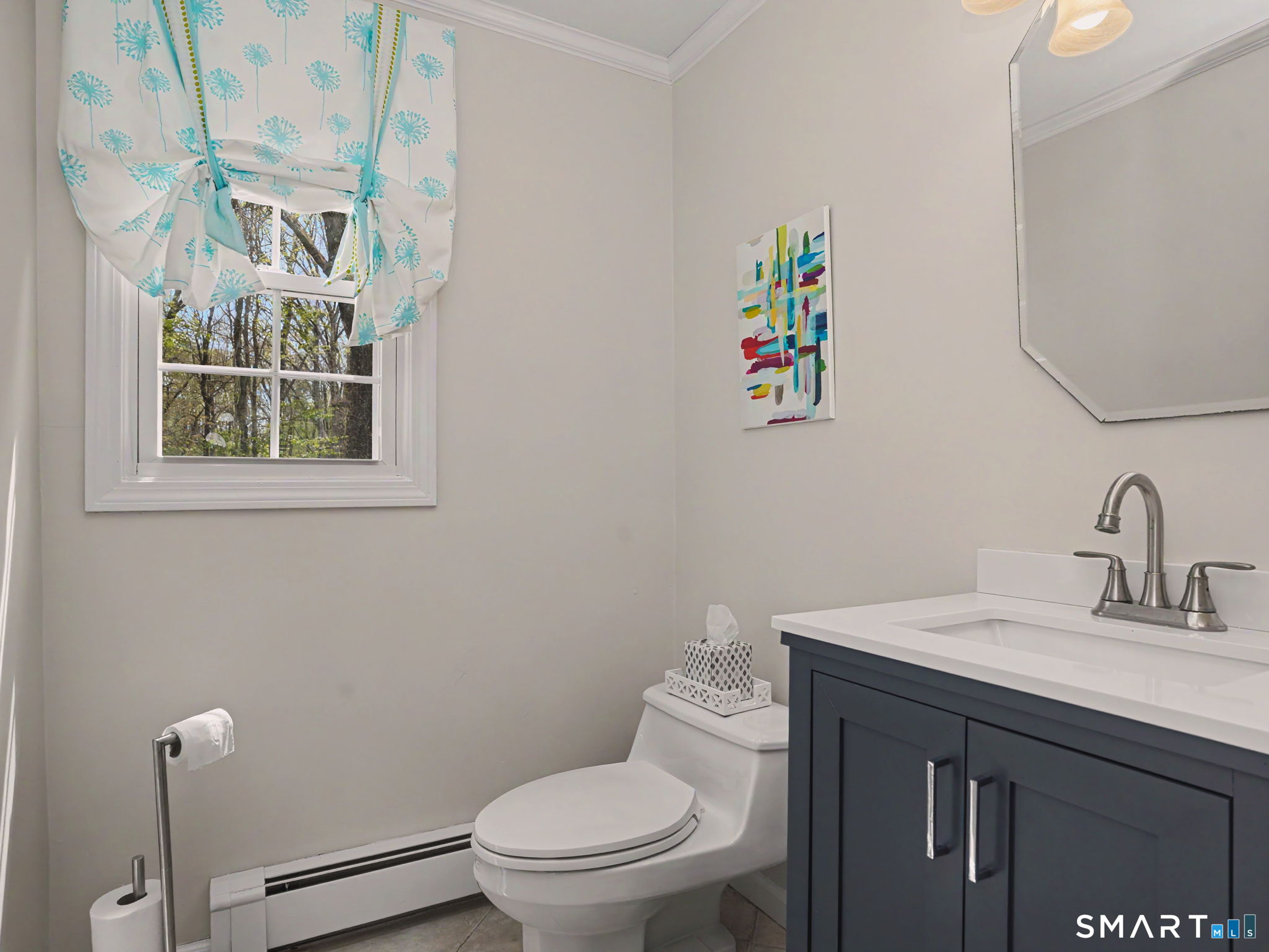 45 Wendover Road Trumbull, CT 06611 - Photo 23 of 33 Updated half Bath