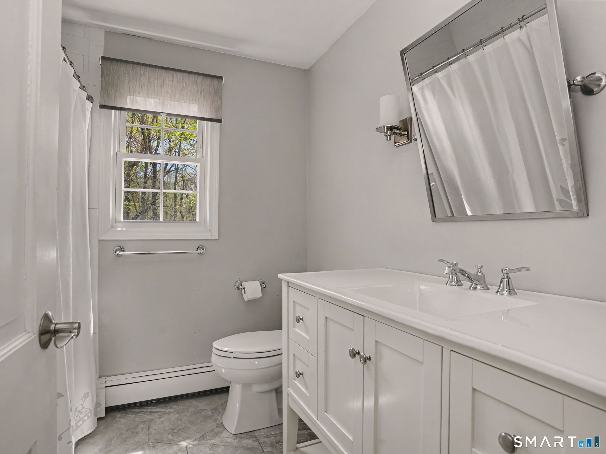 45 Wendover Road Trumbull, CT 06611 - Photo 31 of 33 Update neutral hall Bathroom.