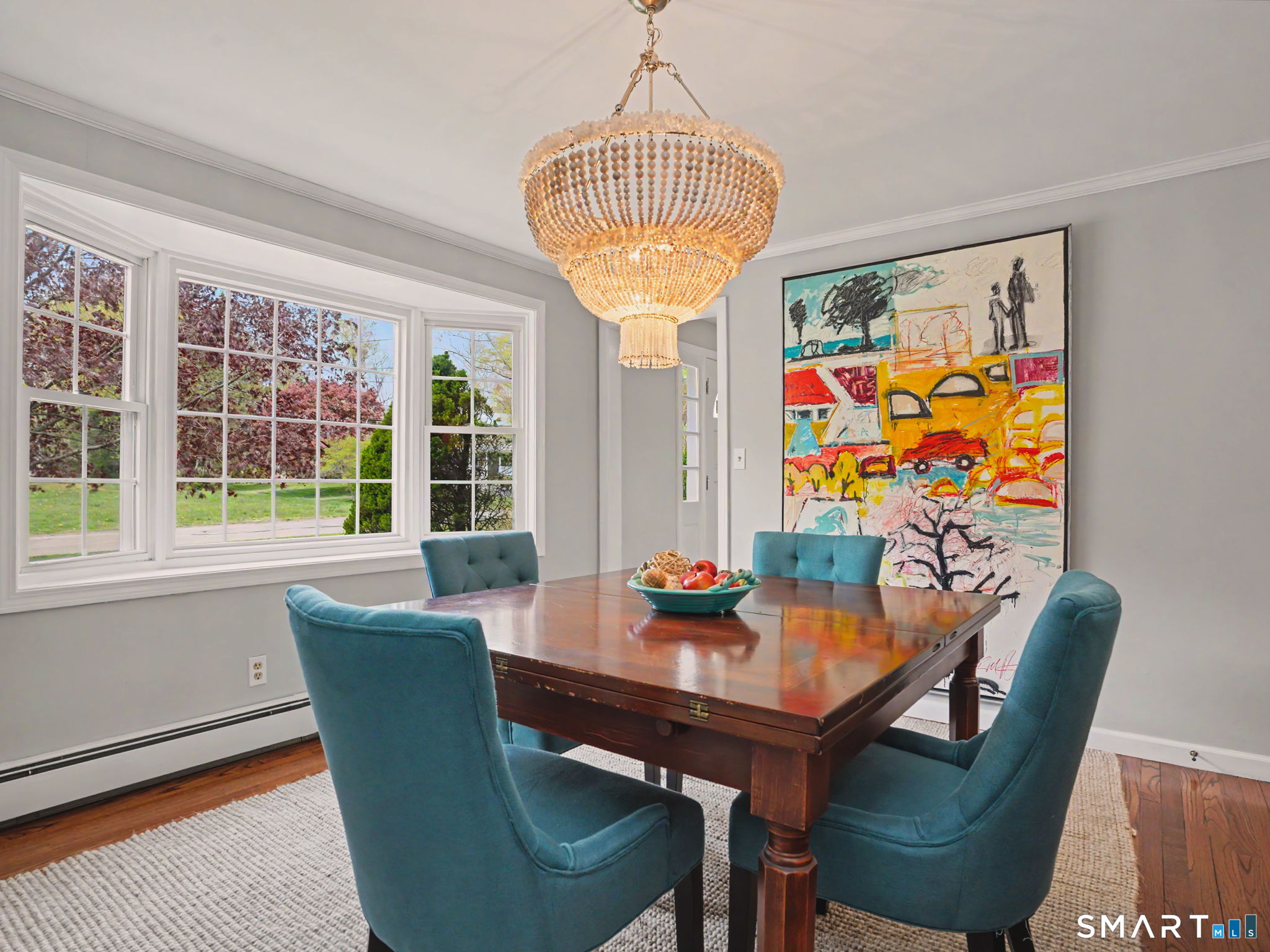 45 Wendover Road Trumbull, CT 06611 - Photo 8 of 33 Beautiful bay window overlooking lush yard.