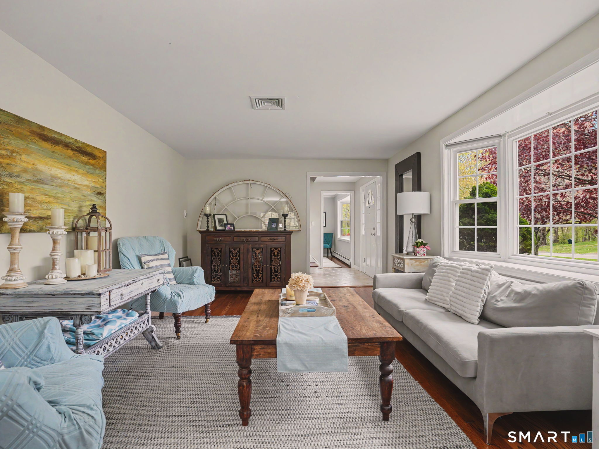45 Wendover Road Trumbull, CT 06611 - Photo 10 of 33 Oversized Living room with Bay window.