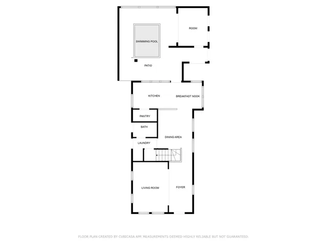 a picture of a floor plan