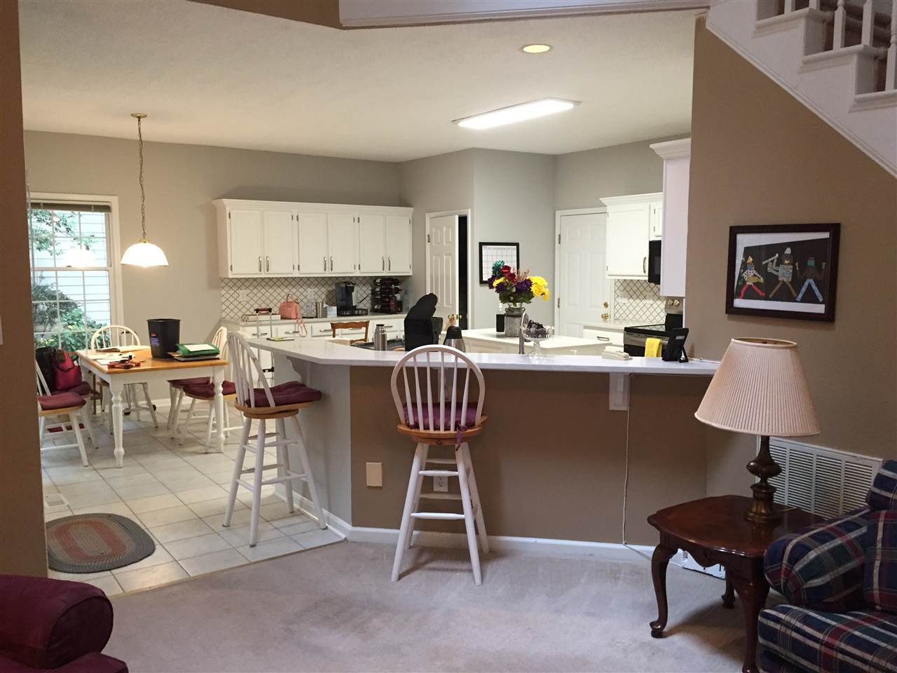 3117 Hiking Trail Raleigh, NC 27615 - Photo 8 of 24 view of kitchen from family room