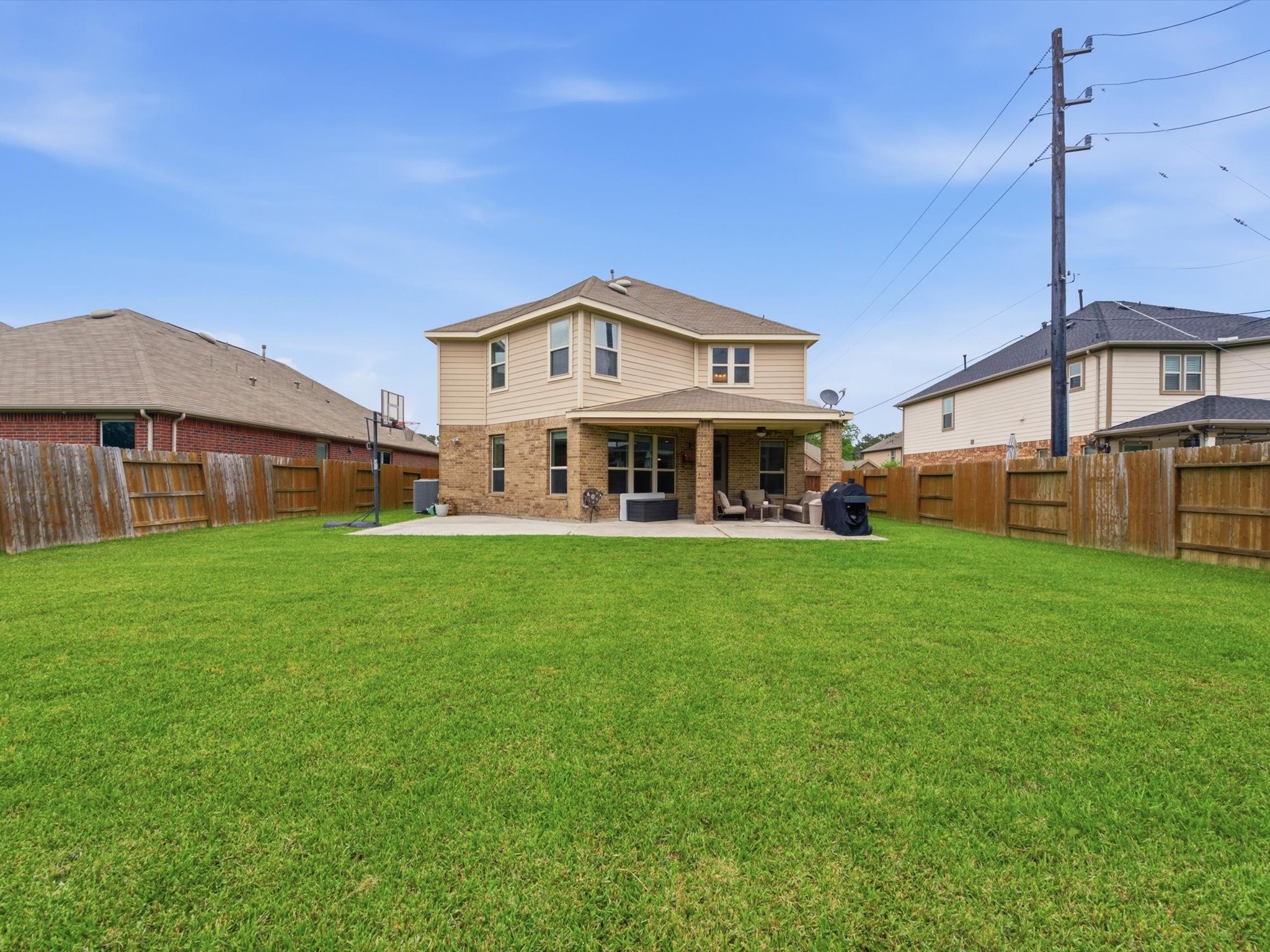 20703 Fawn Timber Trail Humble, TX 77346 - Photo 32 of 42 a view of a house with a big yard