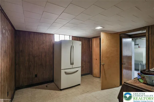 a view of a hallway with a elevator