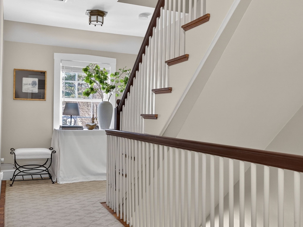 5 Tennyson Road Wellesley, MA 02481 - Photo 19 of 28 a view of a hallway with windows