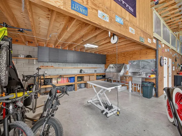 a view of a storage with a utility room