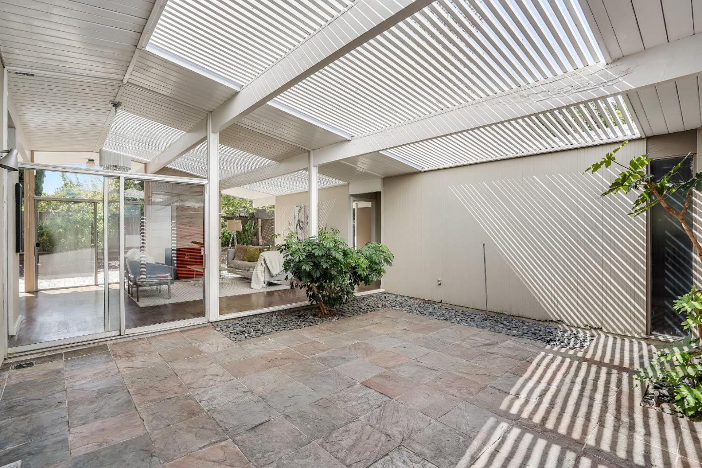 1401 South Wolfe Road Sunnyvale, CA 94087 - Photo 9 of 67 a view of a porch with wooden floor