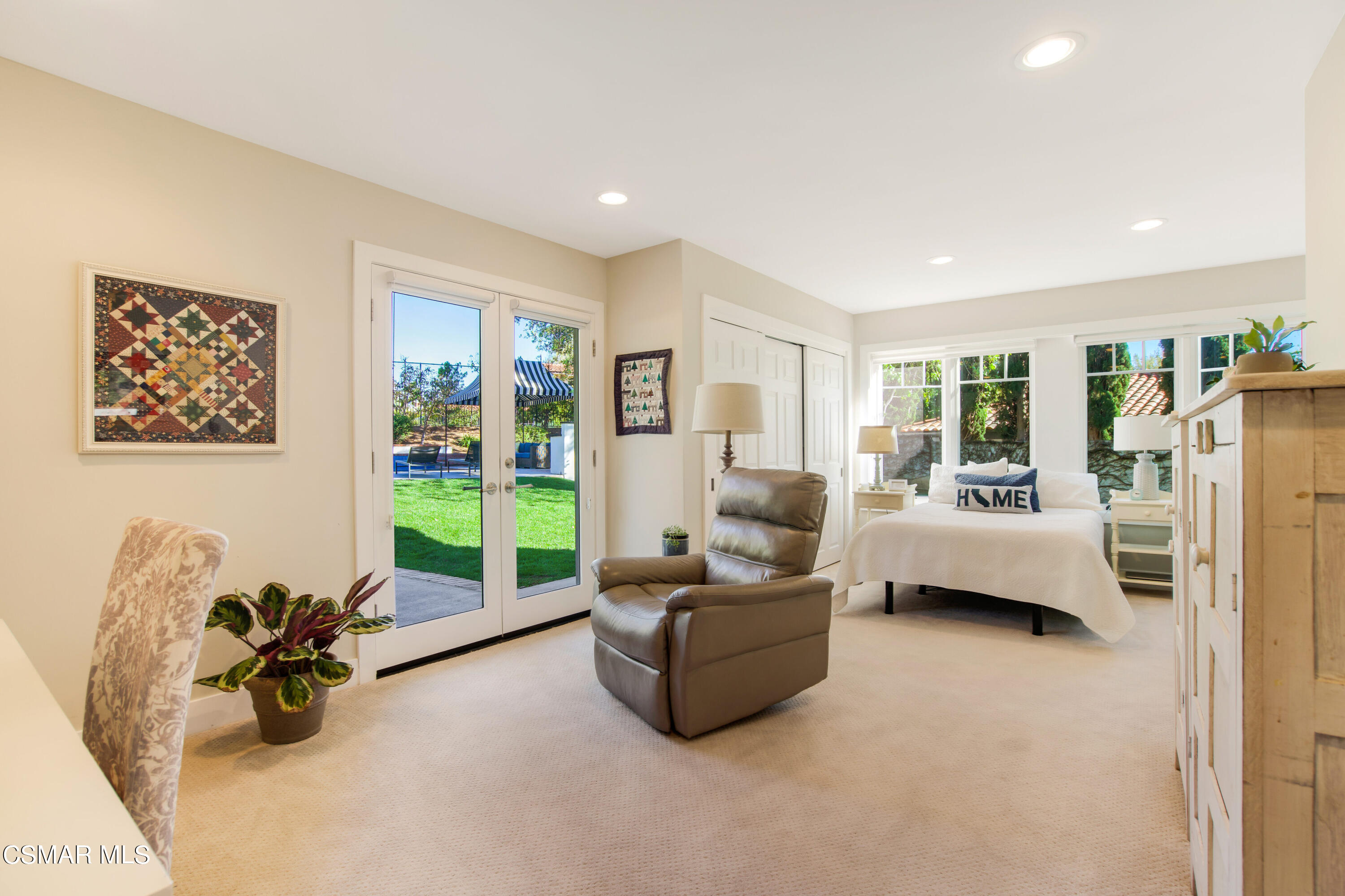 1752 Upper Ranch Road Westlake Village, CA 91362 - Photo 15 of 37 a living room with furniture and a flat screen tv