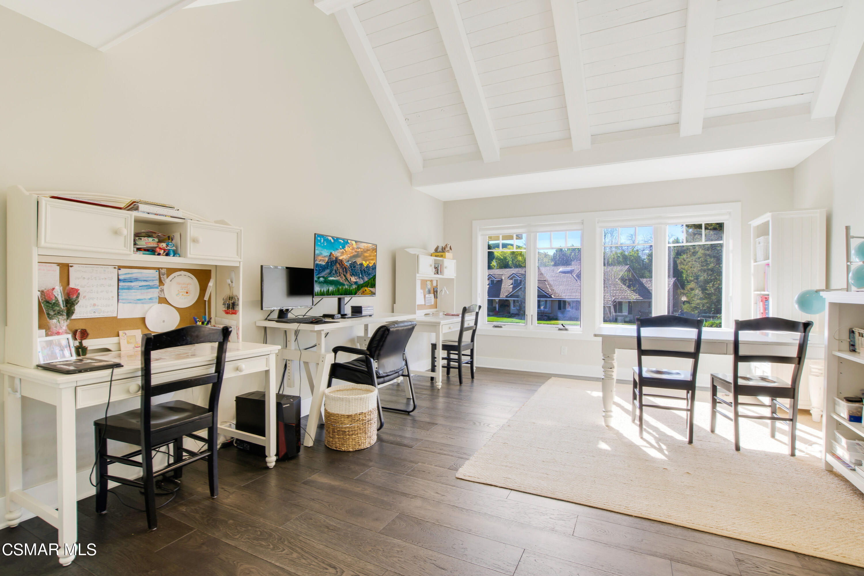1752 Upper Ranch Road Westlake Village, CA 91362 - Photo 17 of 37 a view of a dining room with furniture and wooden floor