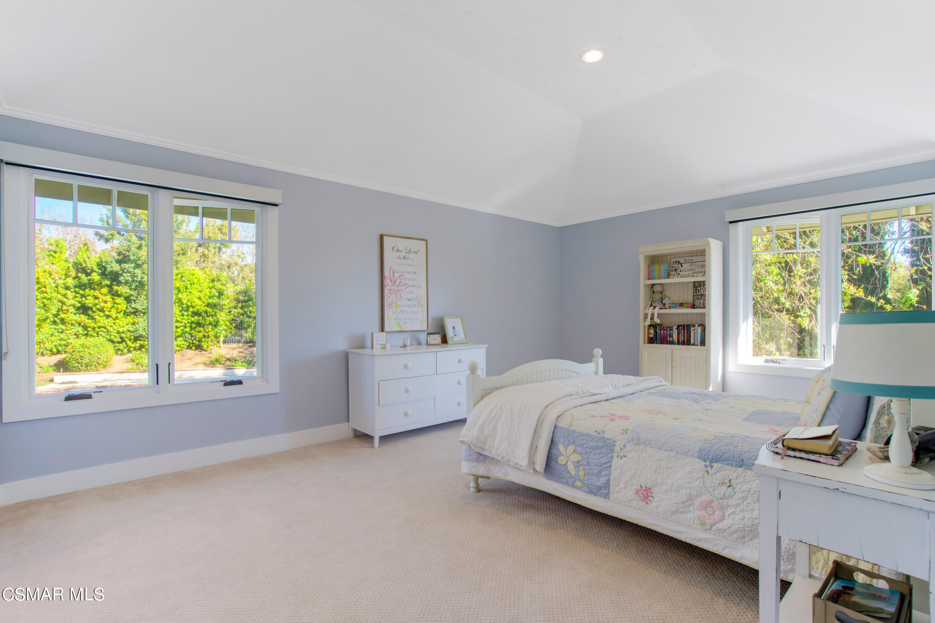 1752 Upper Ranch Road Westlake Village, CA 91362 - Photo 25 of 37 a bed room with a bed and a desk