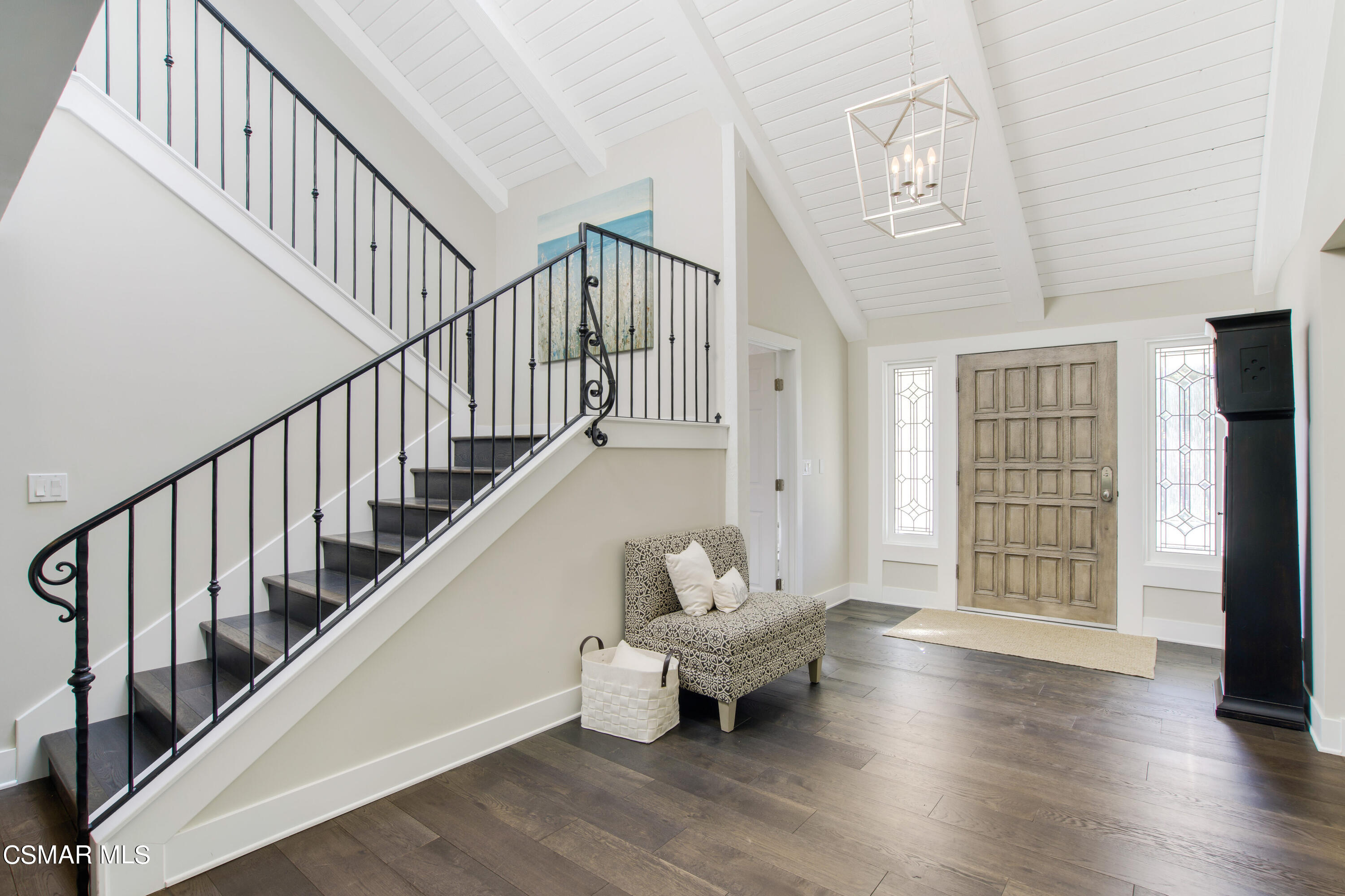 1752 Upper Ranch Road Westlake Village, CA 91362 - Photo 4 of 37 a view of entryway and hall with wooden floor