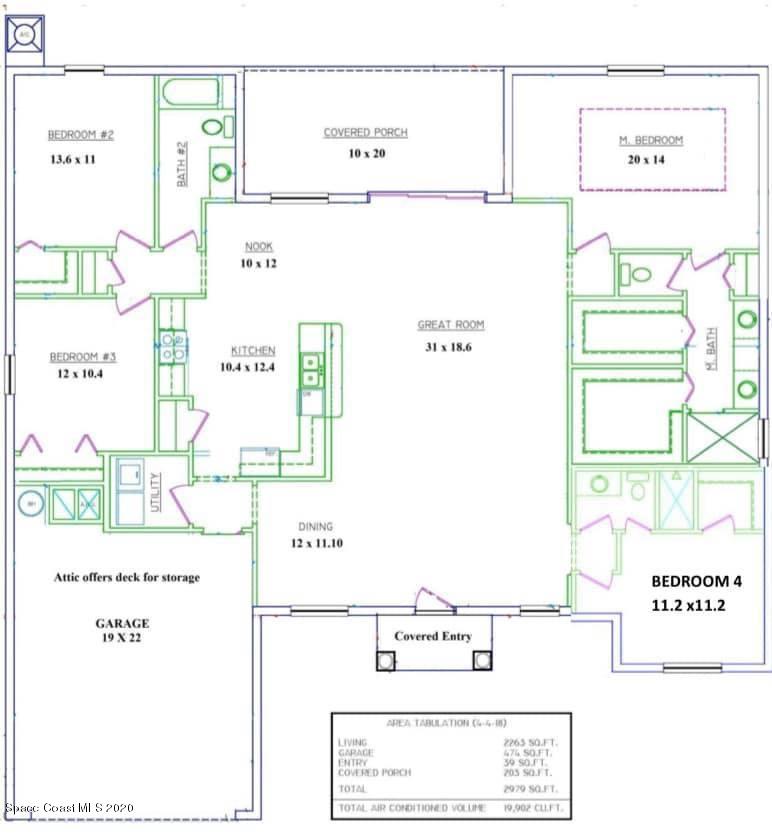 2271 Angel Road Palm Bay, FL 32909 - Photo 57 of 57 3. FLOORPLAN 4.3.2