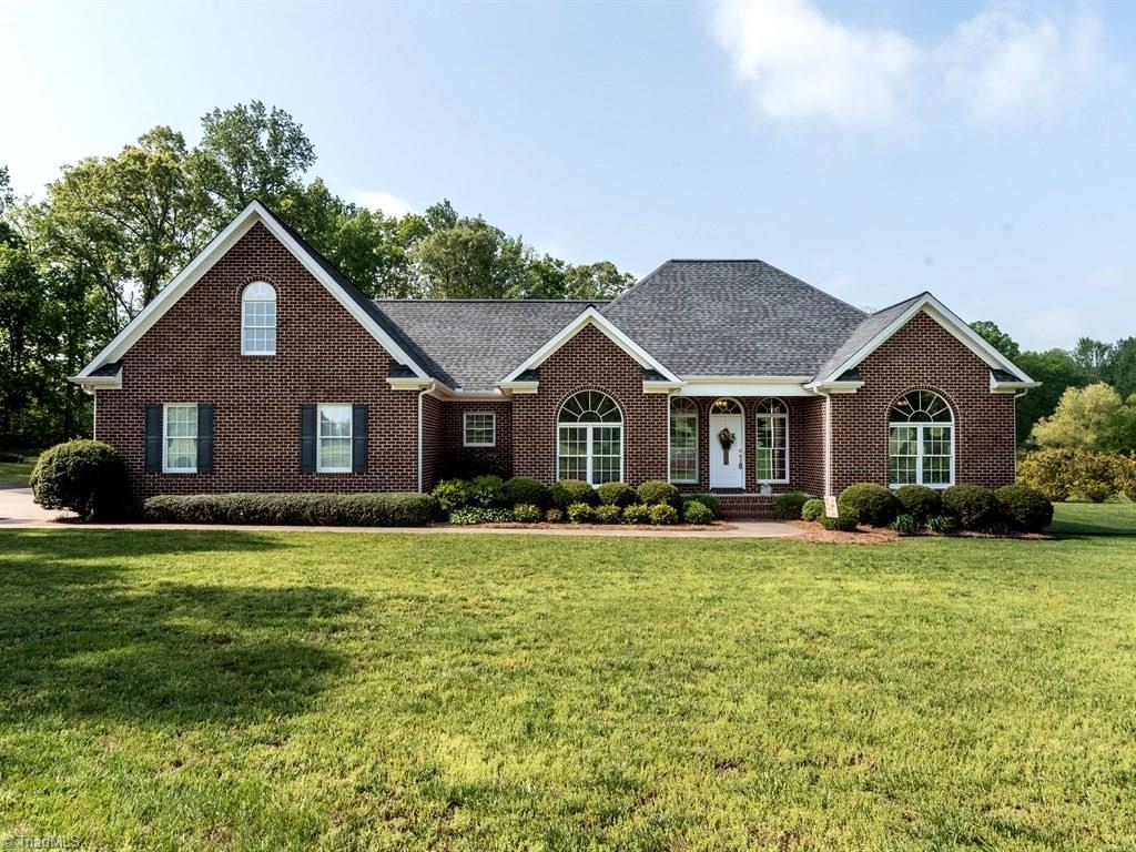 4202 Burch Bridge Road Burlington, NC 27217 - Photo 1 of 24 Quality Custom Brick Home on 2.31 Acres