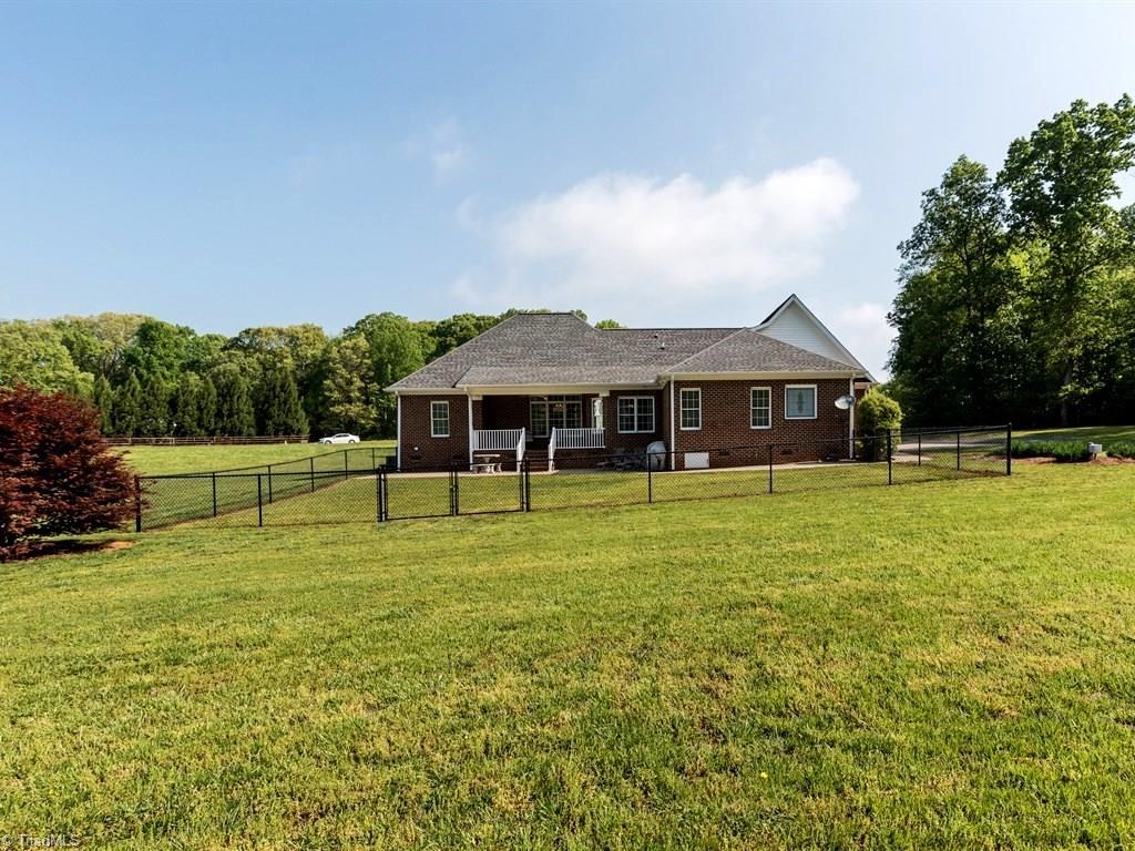 4202 Burch Bridge Road Burlington, NC 27217 - Photo 22 of 24 Rear View of Home