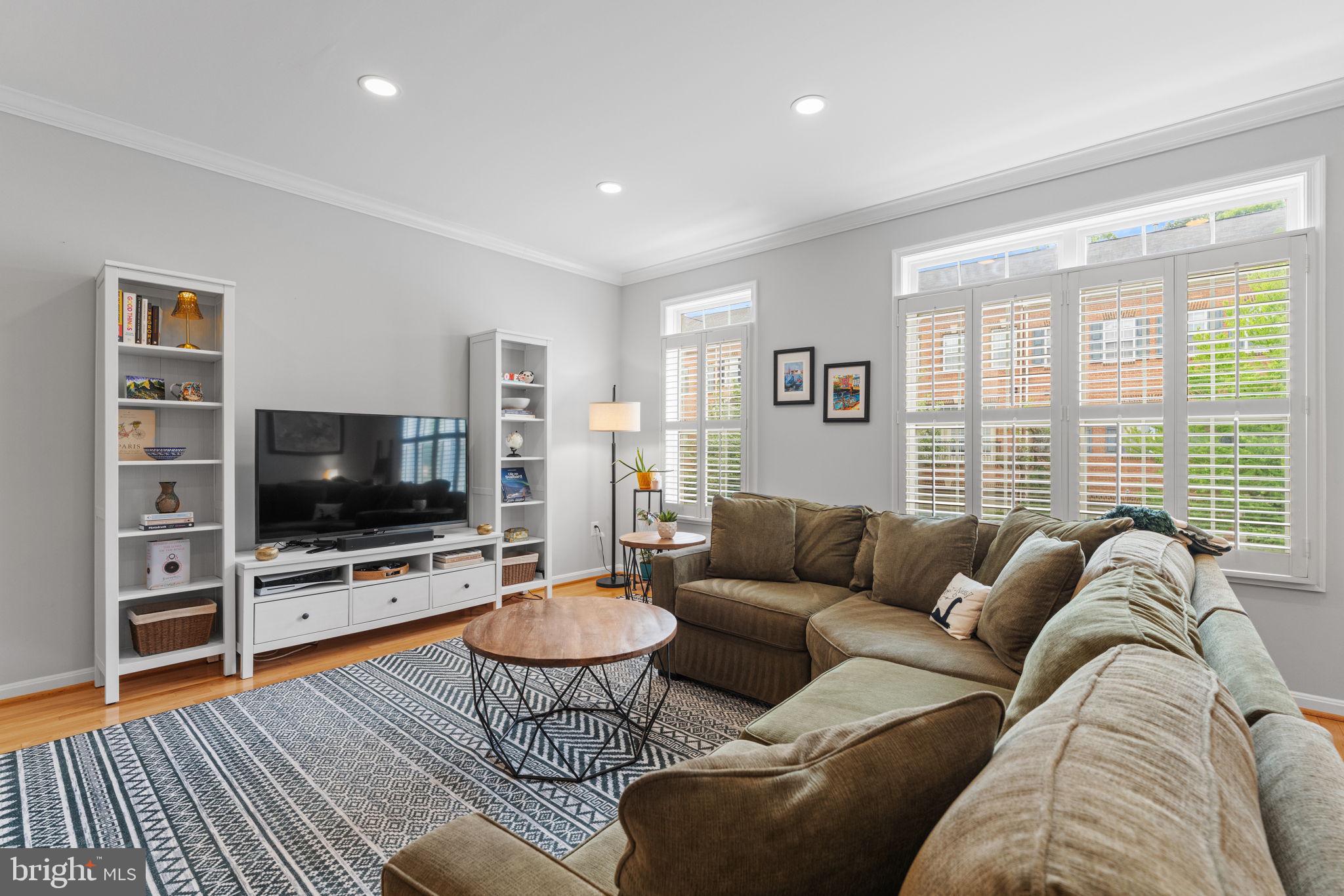 7366 Stream Bluff Way Springfield, VA 22153 - Photo 5 of 46 Light-filled living room