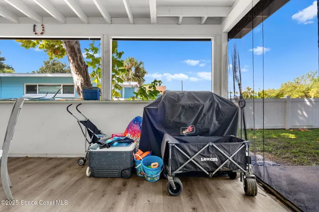 a room with gym equipment