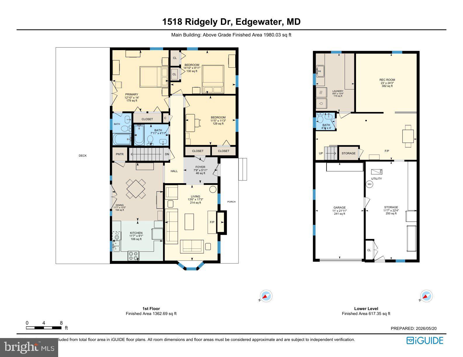 1518 Ridgely Drive Edgewater, MD 21037 - Photo 56 of 56 Floorplan