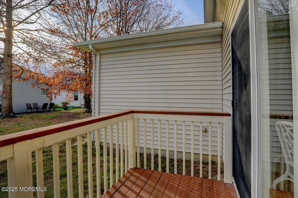 21 Shelley Road Brick, NJ 08724 - Photo 19 of 32 a view of a balcony with a door