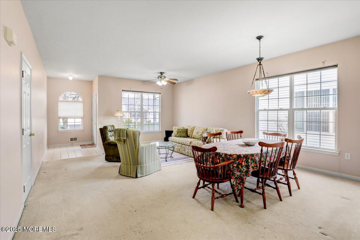 21 Shelley Road Brick, NJ 08724 - Photo 10 of 32 a view of a dining room with furniture window and outside view