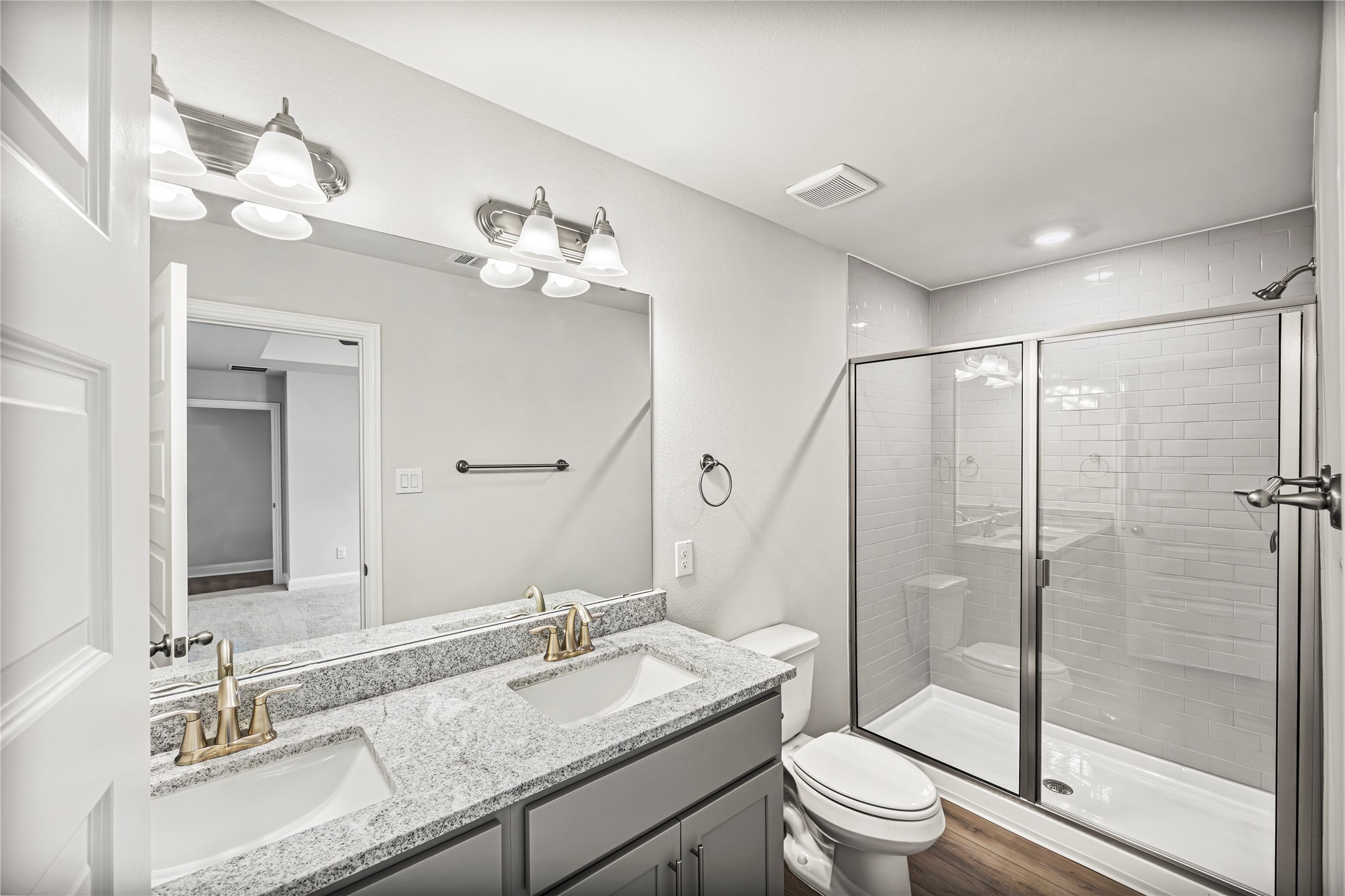 12825 Lime Stone Lane Conroe, TX 77303 - Photo 7 of 12 Primary Full Bath & 5 ft Shower