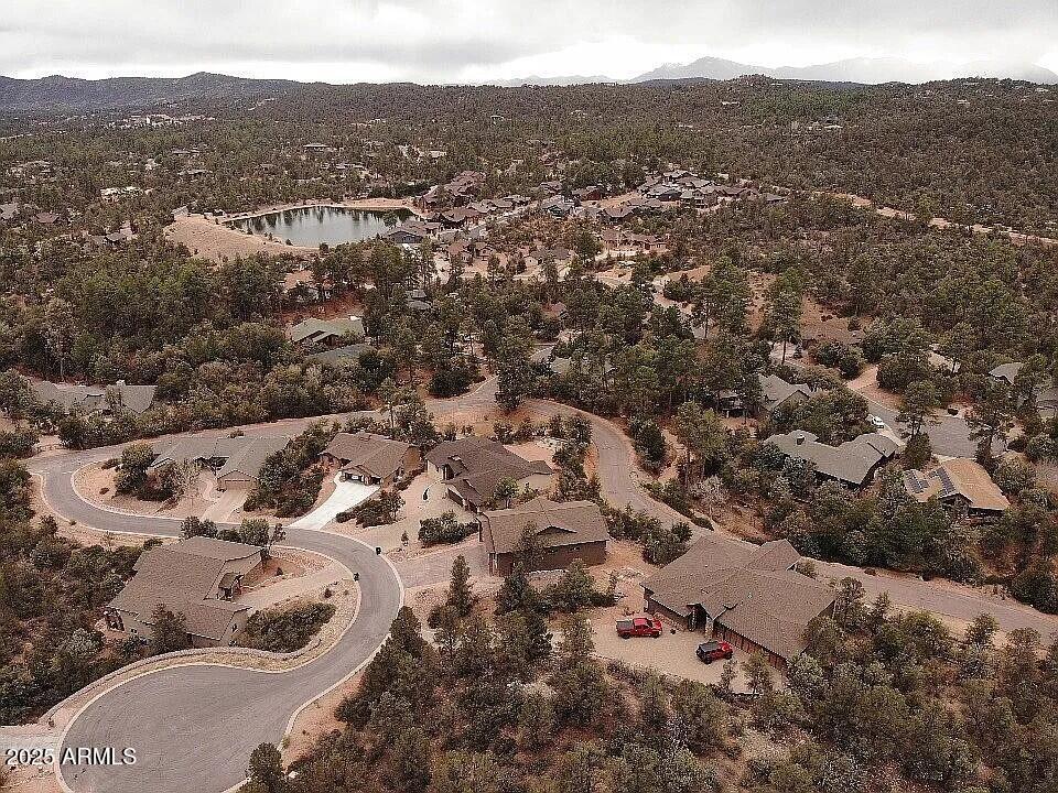 1214 North Marissa Circle, Unit 9 Payson, AZ 85541 - Photo 12 of 12 an aerial view of a house with a outdoor space