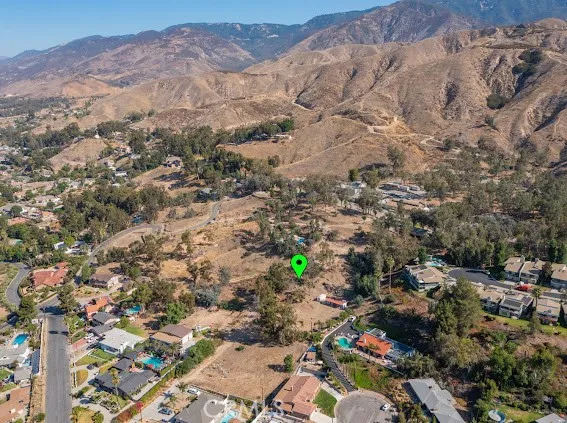 view of city and mountain