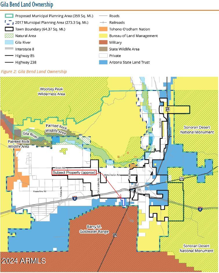 0 West Thayer Road Gila Bend, AZ 85337 - Photo 11 of 19 Land Ownership