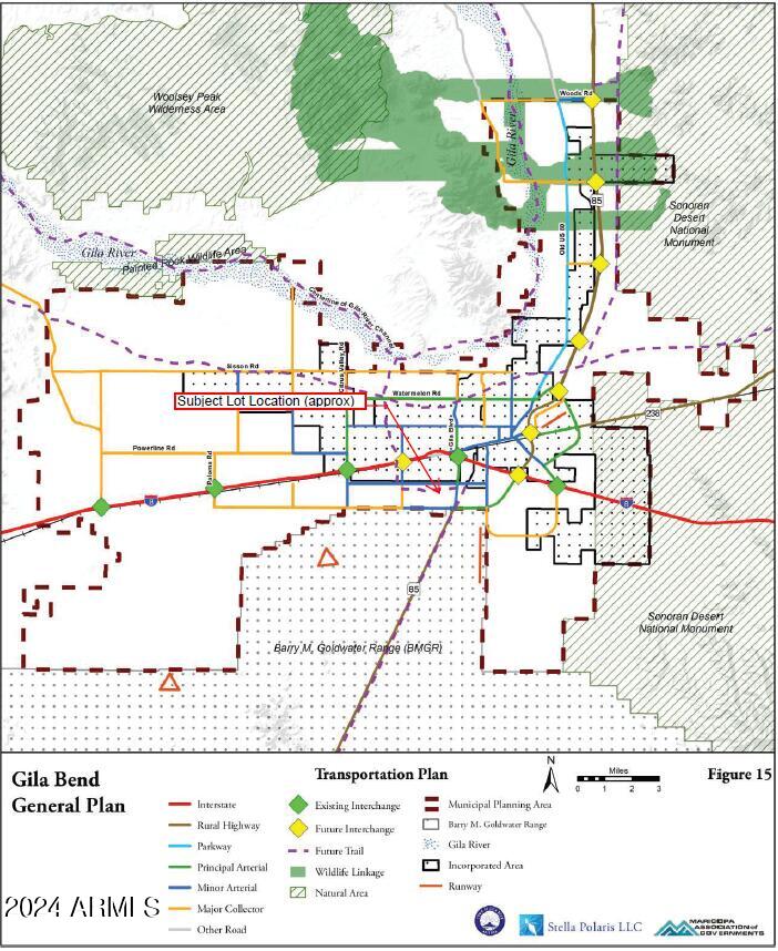 0 West Thayer Road Gila Bend, AZ 85337 - Photo 12 of 19 Transportation Plan
