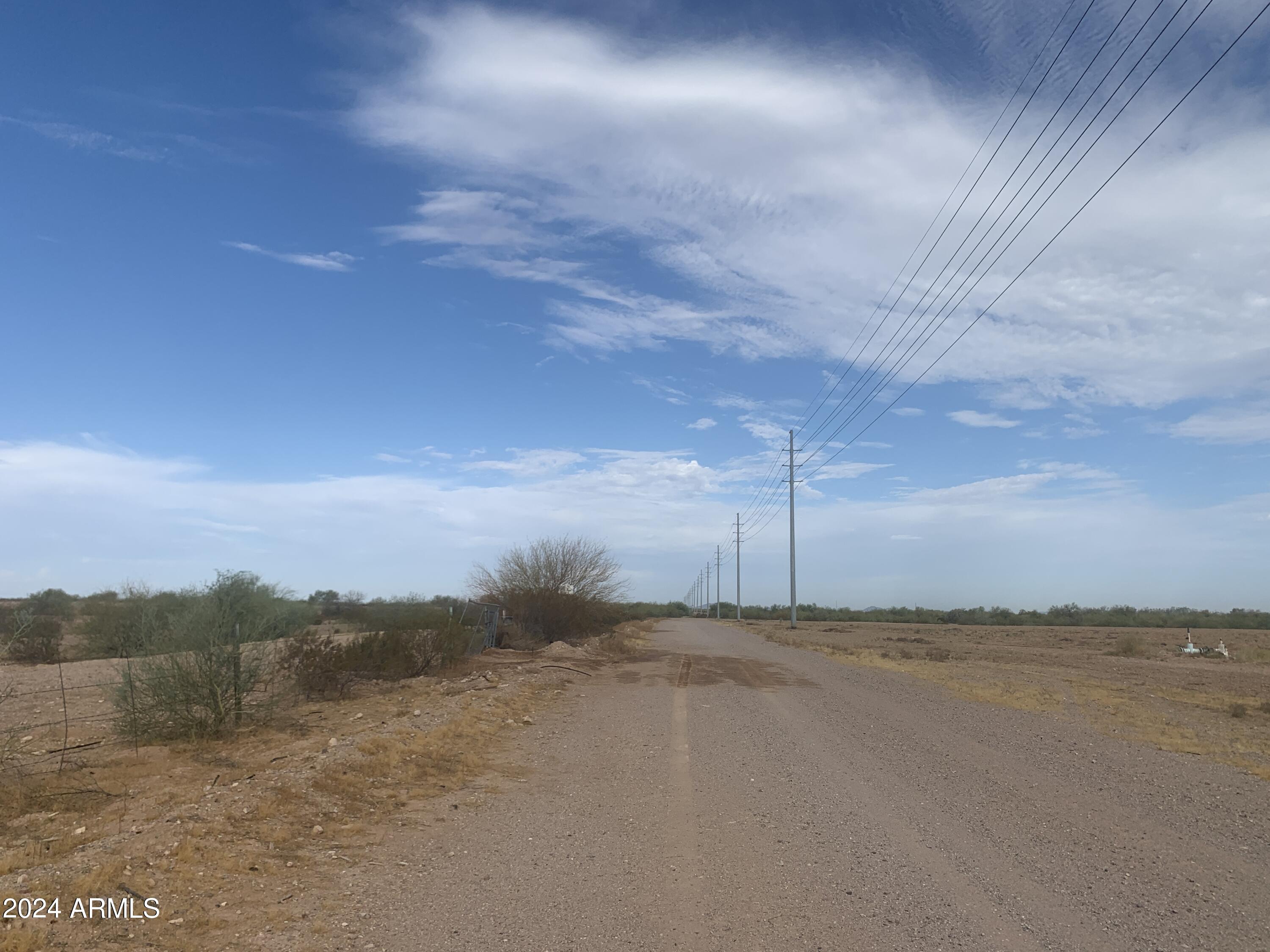 0 West Thayer Road Gila Bend, AZ 85337 - Photo 8 of 19 Looking west on Thayer Rd