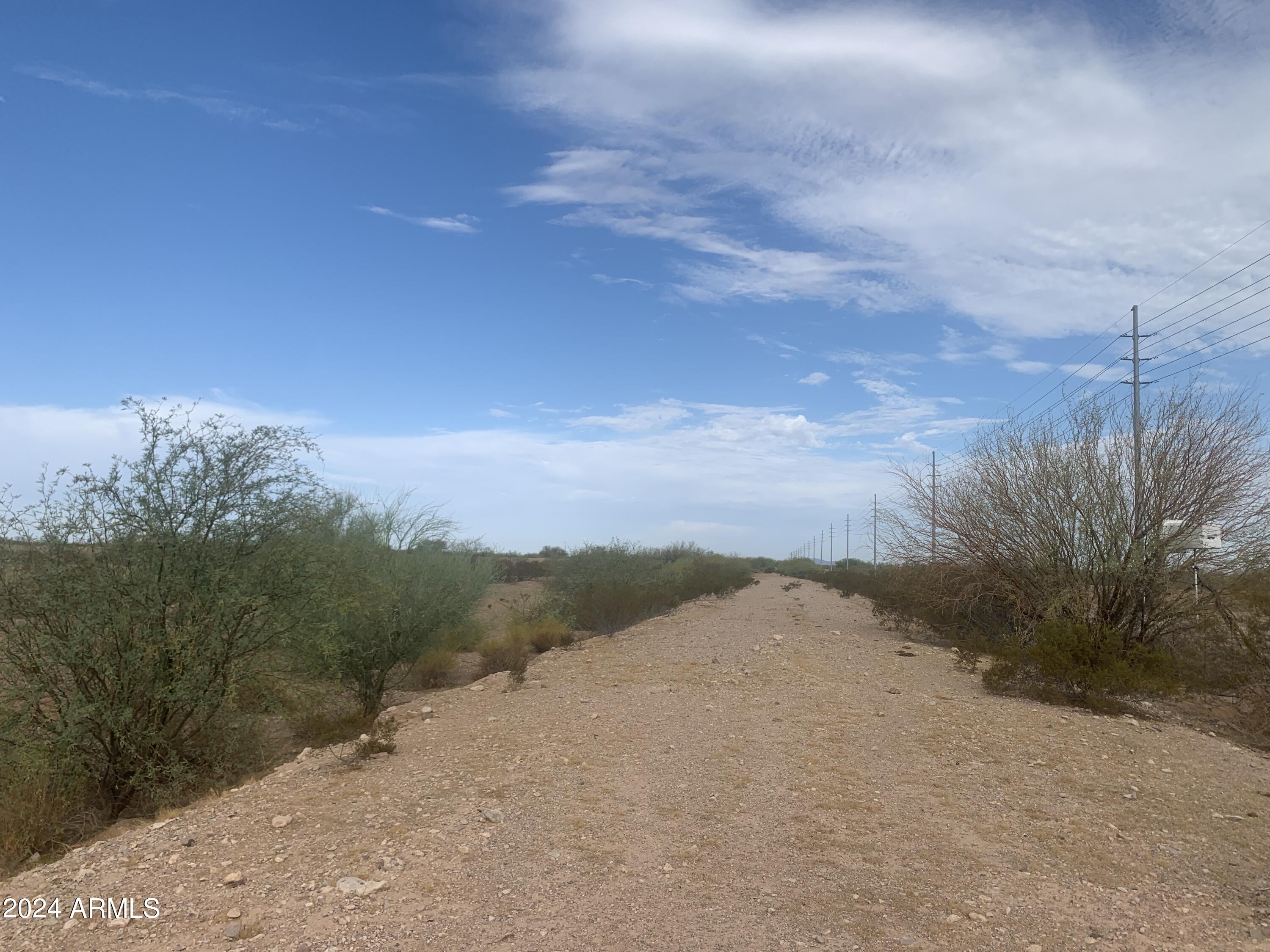 0 West Thayer Road Gila Bend, AZ 85337 - Photo 9 of 19 Dirt path along Thayer Rd